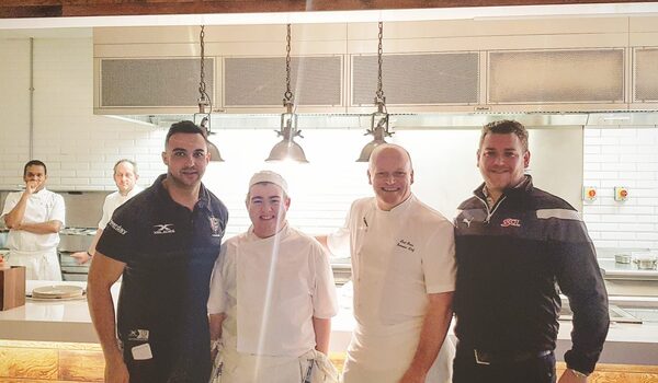 Oliver cooking up a storm!